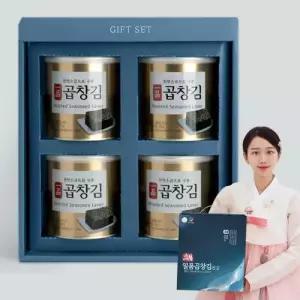 10+1 축복 곱창김 4캔세트 캔김 김선물세트 명절선물 설선물 추석선물