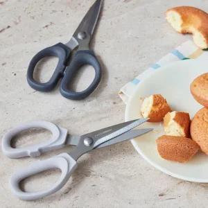 1+1 한샘 주방용 컬러 가위 스텐 만능