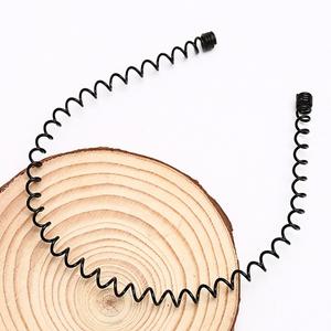 메탈머리띠 물결머리띠 남성머리띠 남자머리띠 철사머리띠 물결 스프링머리띠 세안머리띠