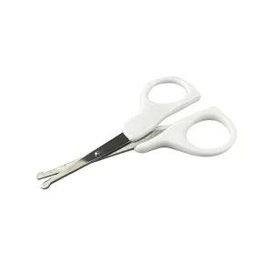 고급 플라스틱 손잡이 코가위 코털제거가위 1P -O-WBACC90