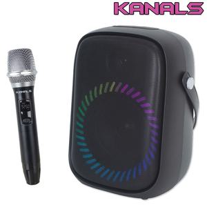 BW-600카날스 충전식 스피커 150W, 1채널 무선 마이크,USB, 블루투스, TWS