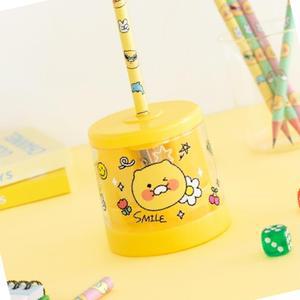 카카오프렌즈 춘식이 자동 연필 색연필 깎이 휴대용 깎기