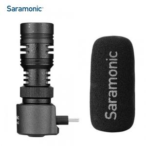 Saramonic USB C타입 스마트폰용 지향성 콘덴서 마이크 SmartMic plus UC
