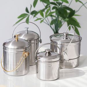 스텐 음식물 쓰레기통 2L 3L