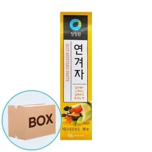 [청정원] 연겨자 35g 40입 (박스)