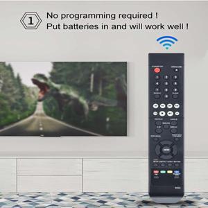 리모컨 교체용 Insignia Blu-ray 디스크 플레이어 NS-BRDVD3 적합, BD005