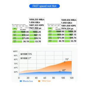 [보호보관용]M.2 NVMe 2230 SSD 인클로저 케이스 USB A C 어댑터 SN740/530/PM991a/BG4/BC711 용 10Gbps US