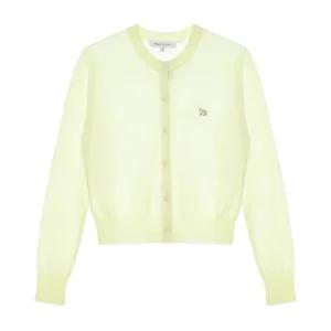 베이비 폭스 패치 가디건 옐로 MW00507KT1036 P726