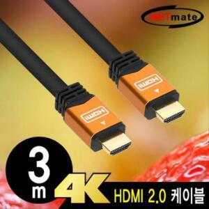 [ME9NO932_56]NETmate Gold Metal 케이블 4K 60Hz 2.0 3m