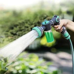 물호스 분사건 거품 세차 베란다 정원 워터건 분사기 WG4