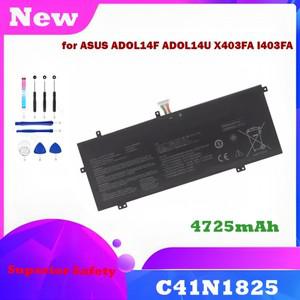 Asus 아수스 ADOL14F ADOL14U X403FA I403FA C41N1825 4725mAh 노트북 배터리용