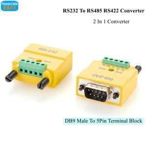 DB9 수 RS232 RS485 RS422 어댑터 컨버터 D Sub 직렬 포트