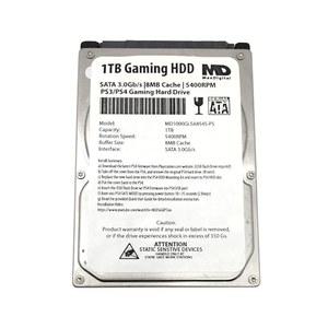 MaxDigitalData(MD1000GLSA854-PS) 1TB 5400RPM 8MB 캐시(9.5mm) SATA 3.0Gb/s 2.5인치 게이밍 하드 드라이브(PS3/PS4용) - 2년 보증