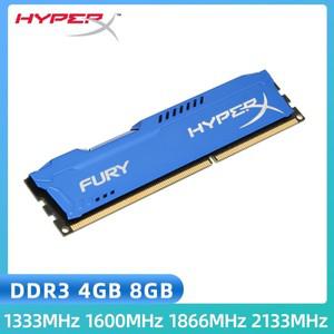 새로운 Hyperx Fury DDR3L 4GB 2133MHz 데스크탑 메모리, 240 핀 DIMM 1.5V RAM 모듈