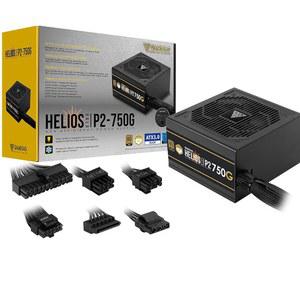 GAMDIAS 750W 750G 게이밍 PSU 헬리오스 공급 전원 GEN 플러스 PC 12V PFC 포함 액티브 골드 장치 PCI 80 P2 ATX