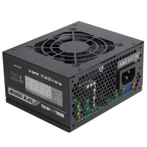 SFX 500W 전원 공급 장치, ESGAMING Mini ITX Micro ATX 솔루션 PSU, 풀레인지 APFC 110-240V, 데스크탑 게이밍 서버 폼 팩터 컴퓨터용 저소음