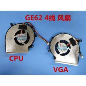 MSI GE62VR GP62MVR N402 PAAD06015SL 노트북 GL62M 55A 3선 5V CPU N366 라디에이터 N403 N371 GPU 4PIN 쿨러