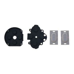 EaJ PSP1000 PSP 1000용 고무 전도성 RL 버튼 교체 왼쪽 오른쪽 키패드 세트 수리 패드