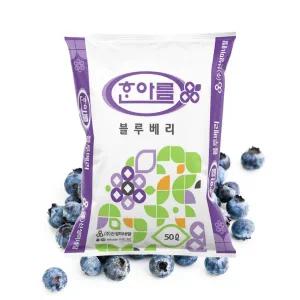 한아름 블루베리 상토 50L 대포장 분갈이흙 배양토 산성 피트모스 대용량