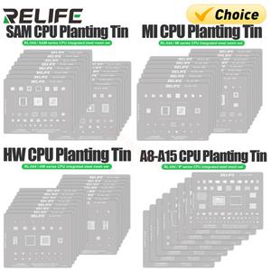 RELIFE RL-044 IPHONE HUAWEI Sam Xiaomi CPU RAM 전원 칩 열 템플릿 주석 심기 스텐실 도구 키트 용 BGA R