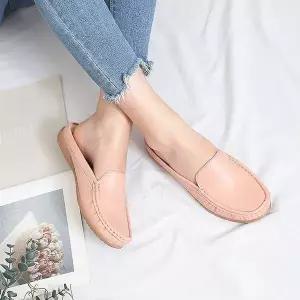 [보리보리/레비스풋]스프링 모카슬리퍼 여자 학생 직장 성인 여성블로퍼