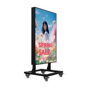 실외형 LED 전광판 스탠드 광고용 이동식 LED 카멜 OCLS2.526VA