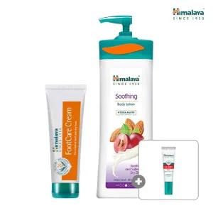 수딩 바디로션 400ml+풋케어크림 75g + (미니립밤 5g)