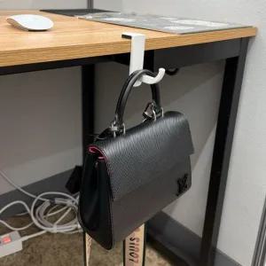 모니터 부착내추럴 헤드셋 거치대 화이트