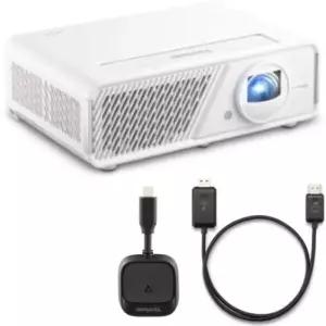 뷰소닉 빔프로젝터 레이저 3800안시 무선 동글 미러링