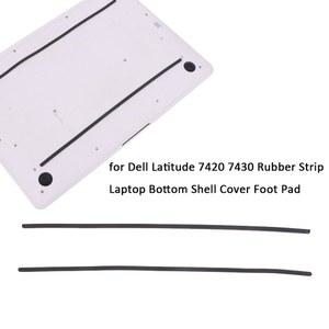 DELL 위도 7420 7430 노트북 고무 스트립, DIY 바닥 케이스, 발 패드 표면, 교체, 1 개, 2