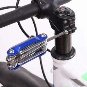 12종 휴대용 육각렌치 자전거수리 멀티공구 공구세트/바이크 가정 로드 정비 장비 휴대 타이어