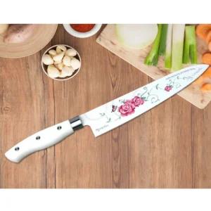 스텐 주방칼 식도 식칼 부엌칼 나이프 장미칼 340mm 칼 가정칼 업소용칼 중식도