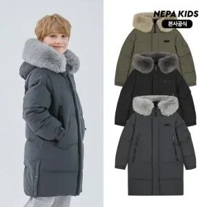 [네파키즈/택가289,000] 25FW 신상 KL72005 윈터스톰 롱 덕다운 자켓 본사직영