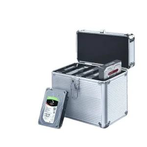 하드디스크 수납함 수납 하드드라이브 잠금장치 컴퓨터 하드 외장 드라이브 방수케이스