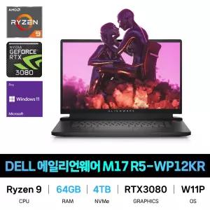 IT_DELL 에일리언웨어 M17 R5-WP12KR RAM 64GB/SSD 4TB 재고보유