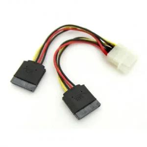 Coms SATA 전원 케이블 IDE SATA 2구 확장용