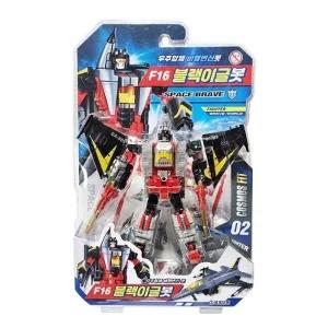 우주합체 비행변신봇-F16 블랙이글봇 비행변신로봇