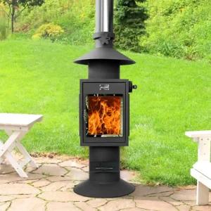 파이어가든 화목난로 불멍 화덕 불멍 가정용 벽난로 스토브 캠핑