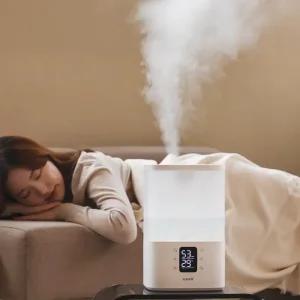 HAAN 쉬운세척 풍부한가습량 UV살균 LED무드등 복합식가습기 4L 리모컨형/가정용가습기 아기가습기