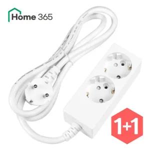 [홈365] 10A 국산 안전 접지 일반 멀티탭 2구 1.5m 2개