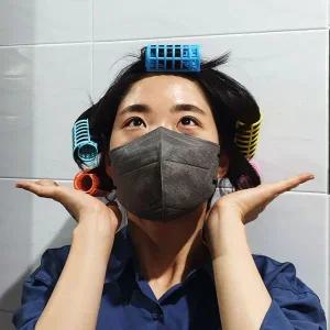 [골드스마일]앞머리 헤어롤 왕그루프 5P