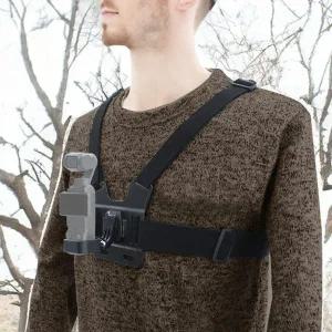 고품질 가슴 스트랩 거치대 마운트 오즈모 포켓3 호환 바디스트랩 (WFK7GQG)