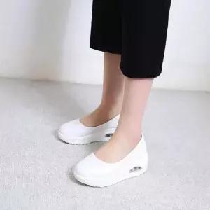 여성 쿠션단화 간호화 실내화 근무화 에어 로퍼 메모리폼