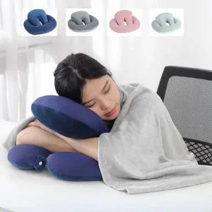 키밍 사계절 사무실 낮잠쿠션 베개 휴대용 차량용