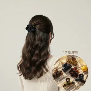 루타미 미니 시크 클로집게핀 12종세트