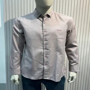 인디안웰메이드 남성 겨울 바스켓 솔리드 셔츠 3 W 9109