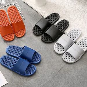 LND 컬러풀 심플 물빠짐 슬리퍼 욕실화 논슬립 미끄럼