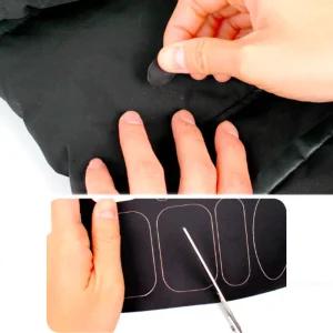 패딩수선구멍보수스티커테이프 찢어진의류패치 의류보수접착패치 1개입