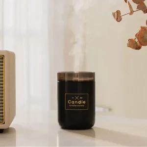 위플 양초 캔들모양 USB 미니 가습기 무드등 블랙예쁜등 수유등 등가 판촉물등