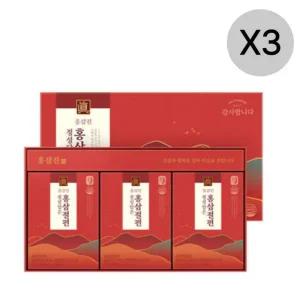 홍삼진 정성담은 홍삼절편 영양 간식 선물 X3박스